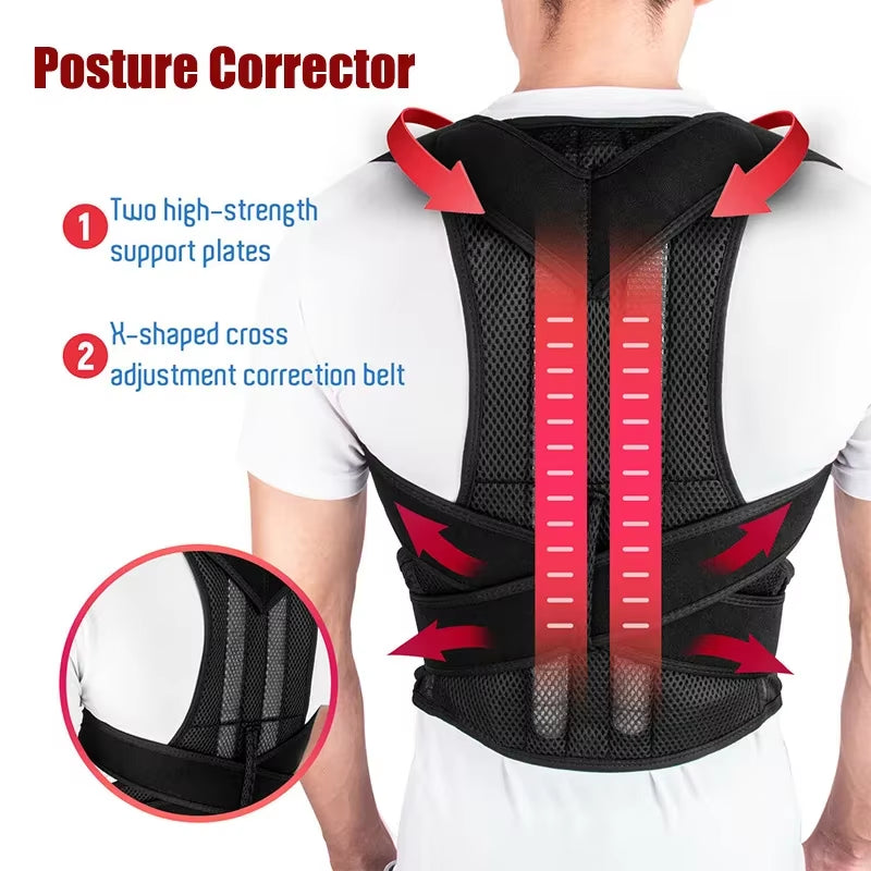 Zentrafit Adjustable spine Support Posture Corrector 