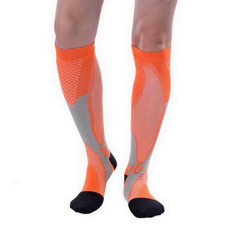 Compression Socks Medical Varicose Veins Nylon Medical Nursing Stockings Fit for Sports Black Compression Socks for anti Fatigue