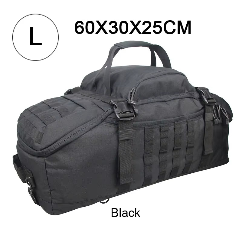 30L 45L 80L Sport Travel Bag Molle Tactical Backpack Gym Fitness Bag Large Duffle Bags for Camping Hunting Fishing
