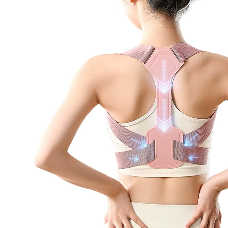 Back Straightener Posture Corrector Women Men Upper Back Brace Posture Belt Relief Scoliosis Suppor Back Harness Posture