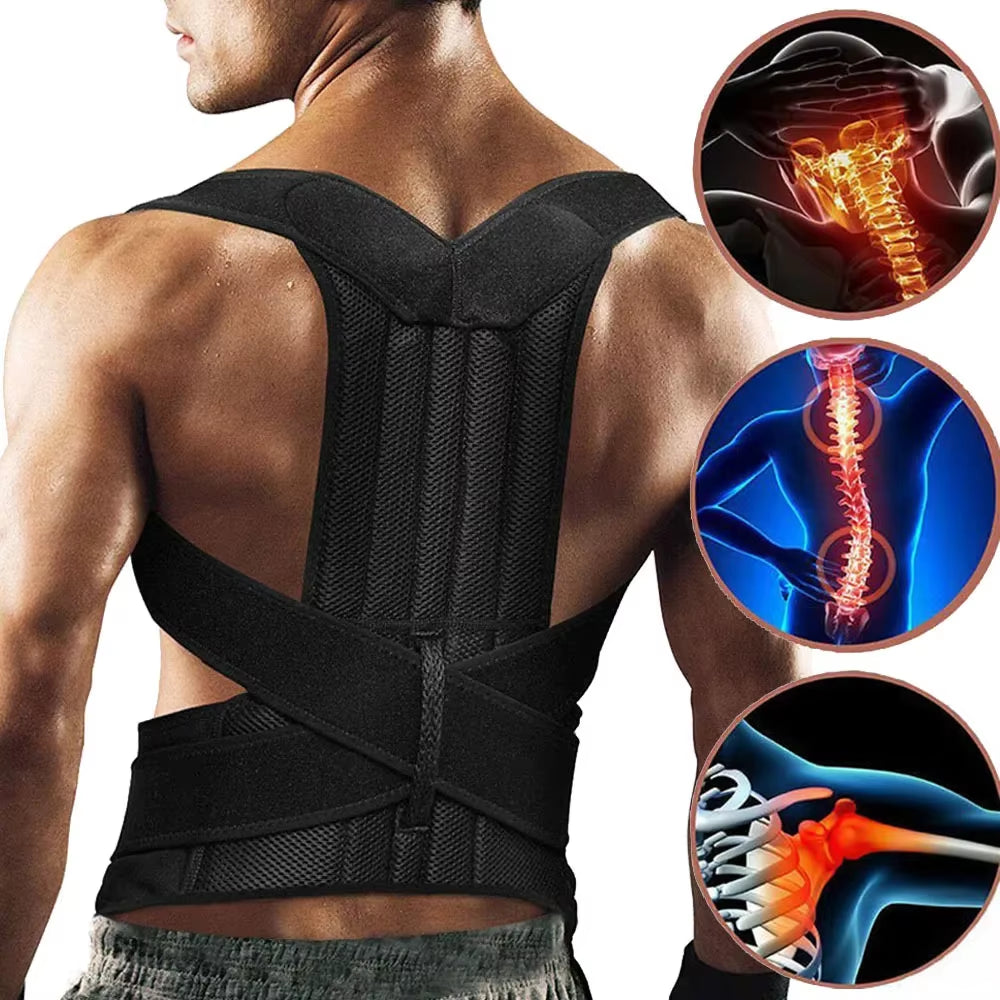 Zentrafit Adjustable spine Support Posture Corrector 