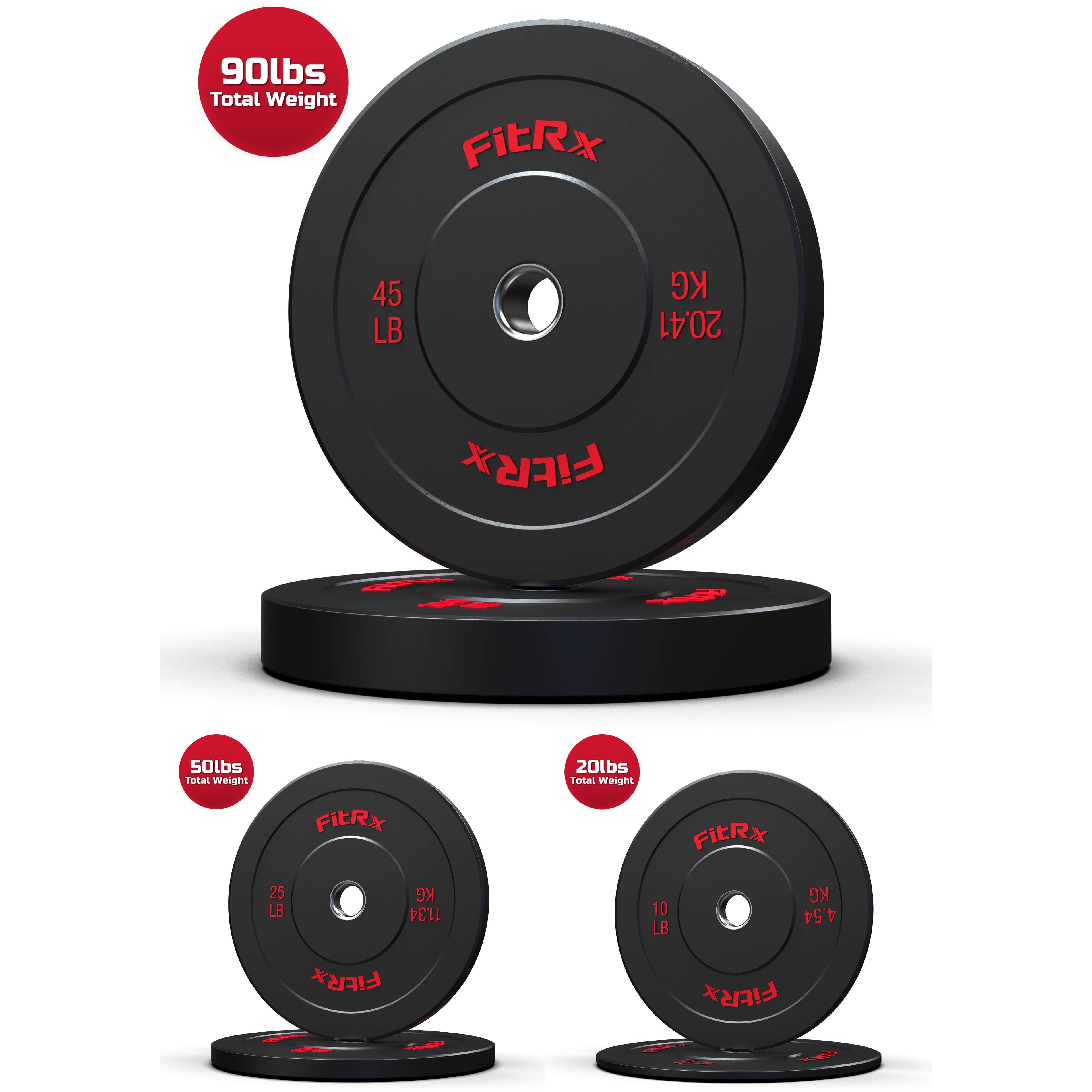 160Lb Bumper Plate Set