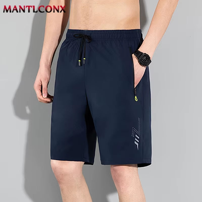 Summer Sport Men'S Shorts Quick Dry Gym Fitness Short Pants Men Running Jogging Shorts Men Training Bottom Loose Casual Wear