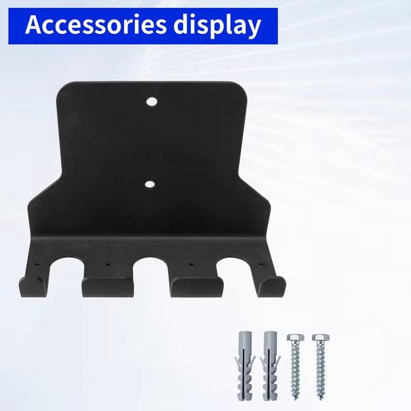 Wall Mount Rod Storage Rack Vertical Hanging Heavy Duty Barbell Storage Hang Pole Home Rack Gym Bar Holder