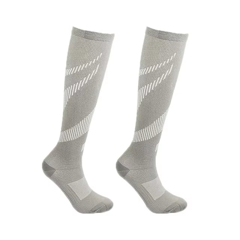 Compression Socks Medical Varicose Veins Nylon Medical Nursing Stockings Fit for Sports Black Compression Socks for anti Fatigue