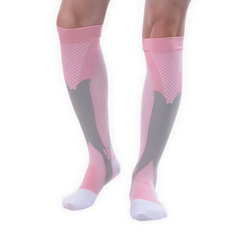 Compression Socks Medical Varicose Veins Nylon Medical Nursing Stockings Fit for Sports Black Compression Socks for anti Fatigue