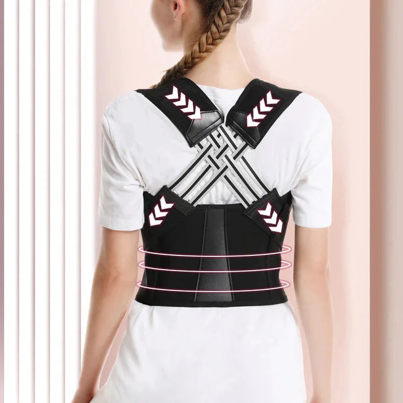 Anti-Hunchback Posture Corrector Student Form Back Corrector with Spine Sitting Posture Corrector Back Posture