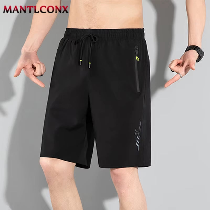 Summer Sport Men'S Shorts Quick Dry Gym Fitness Short Pants Men Running Jogging Shorts Men Training Bottom Loose Casual Wear